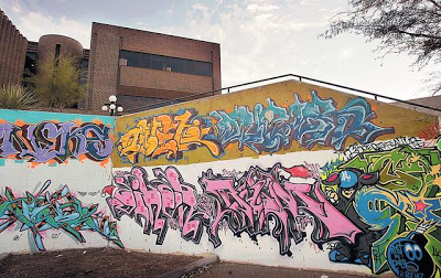 AZ Daily Star Graffiti, Removed by Miracle Maintenance