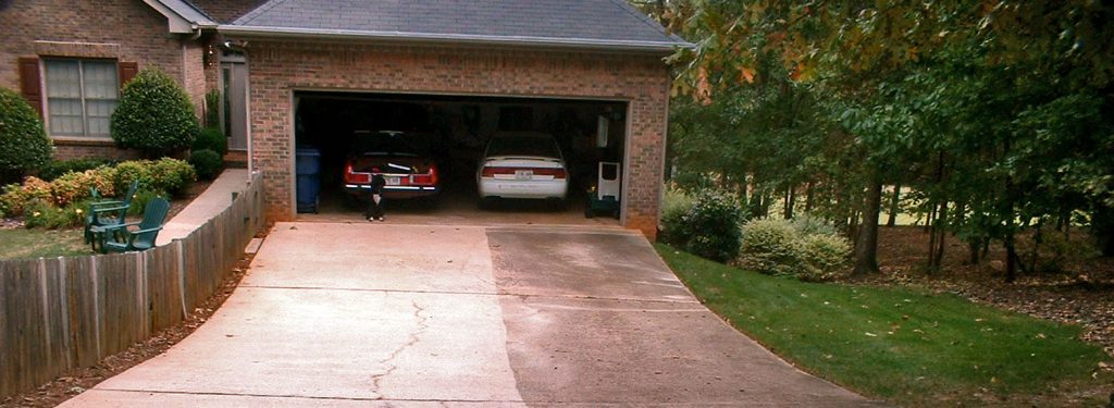 Pressure Wash Driveway